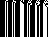 3. A black rectangle with some odd noise at the top and then white bands stretching down vertically.